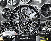Vossen HF-2 507 R19 5x108 8.5J ET35 D65.1 BKF - 62840 руб/комплект